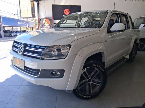 VOLKSWAGEN AMAROK 2.0 HIGHLINE 4X4 CD 16V TURBO INTERCOOLER DIESEL 4P AUTOMÁTICO VOLKSWAGEN AMAROK 2.0 HIGHLINE 4X4 CD 16V TURBO INTERCOOLER DIESEL 4P AUTOMÁTICO